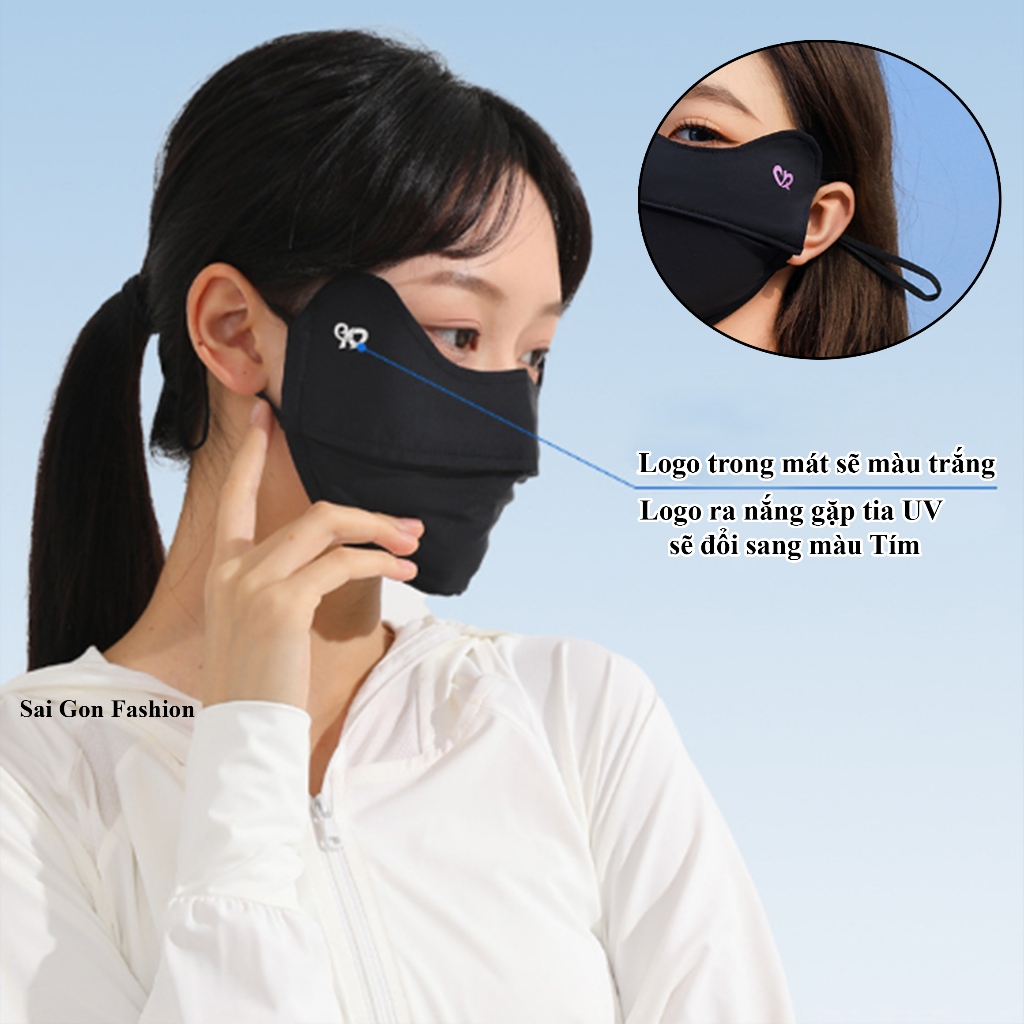 Khẩu Trang Chống Tia UV - Chống Nắng Cao Cấp cho Nam và Nữ