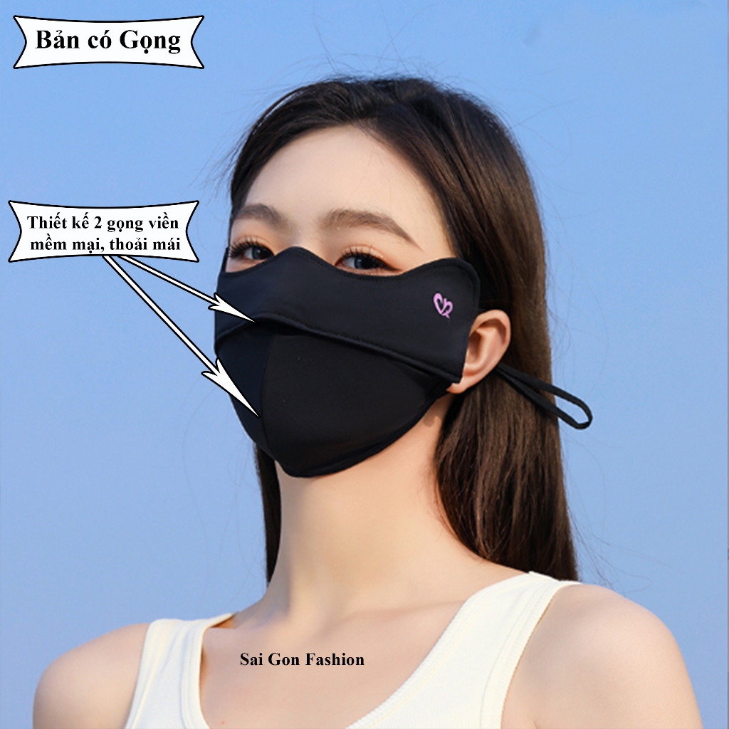 Khẩu Trang Chống Tia UV - Chống Nắng Cao Cấp cho Nam và Nữ
