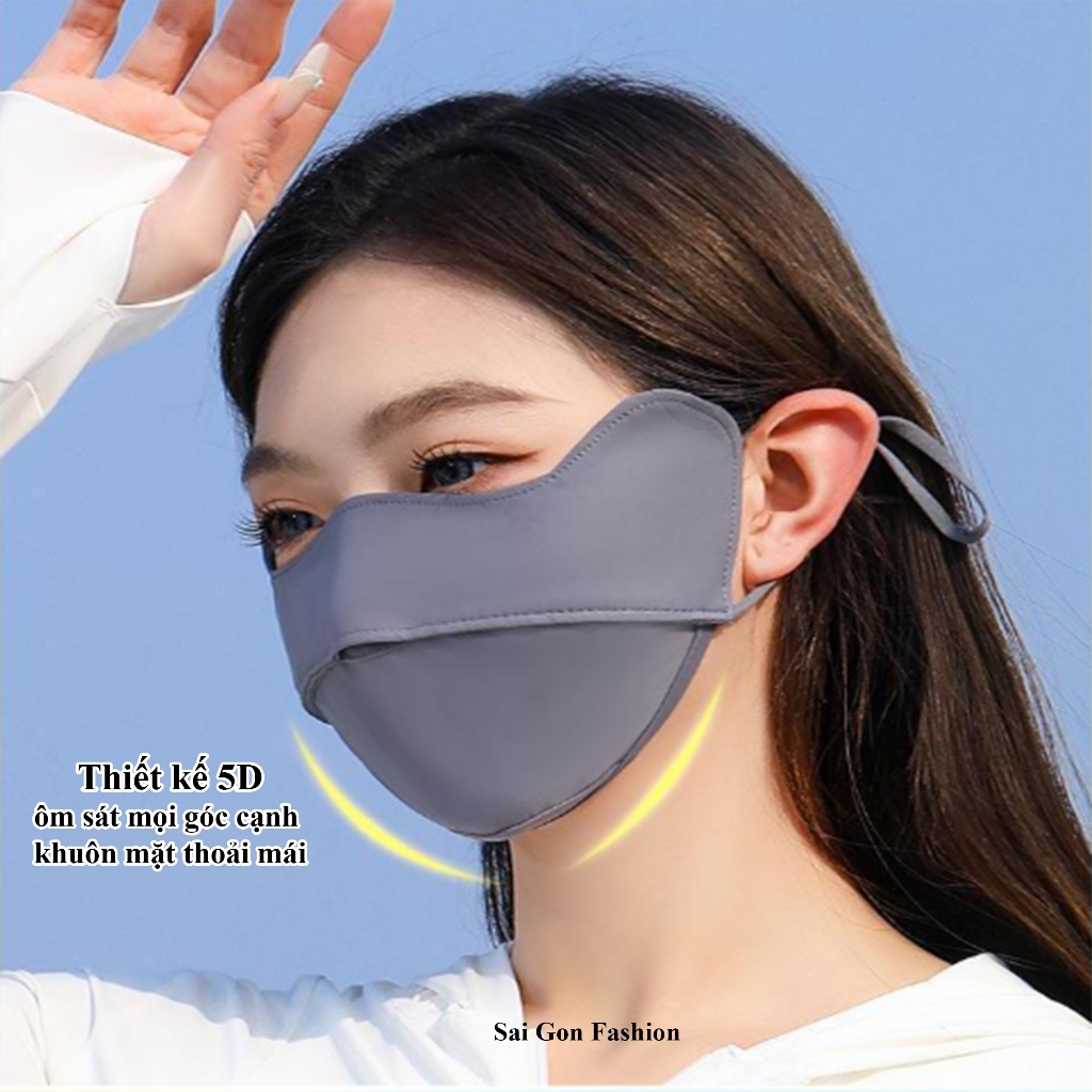 Khẩu Trang Chống Tia UV - Chống Nắng Cao Cấp cho Nam và Nữ