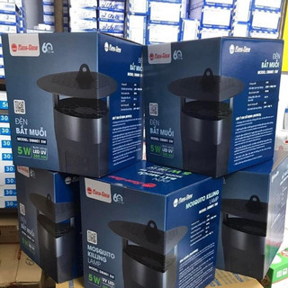 Đèn Bắt Muỗi Rạng Đông Điện Quang Thông Minh Diệt Côn Trùng  Hiệu Quả Có Thể Làm Đèn Ngủ LED UV 365nm DBM01 5W