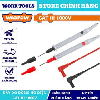 ĐỒ NGHỀ WADFOW Dây đo đồng hồ điện CAT III 600V / 1000V WKX1101 / WKX3101