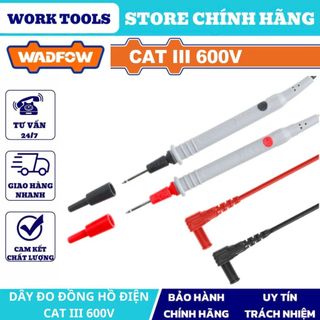 ĐỒ NGHỀ WADFOW Dây đo đồng hồ điện CAT III 600V / 1000V WKX1101 / WKX3101