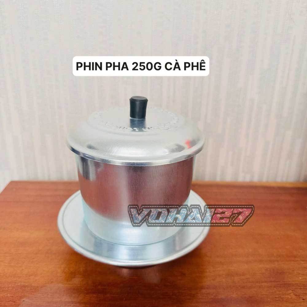 Phin nhôm pha cà phê loại lớn - Phin 100g - Phin 250g - phin 500g