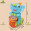 Đồ Chơi Con Voi Đánh Trống Thổi Bóng Lơ Lửng BỐ KHỦNG LONG Voi Ảo Thuật Đồ Chơi Nhảy Múa Cho Bé