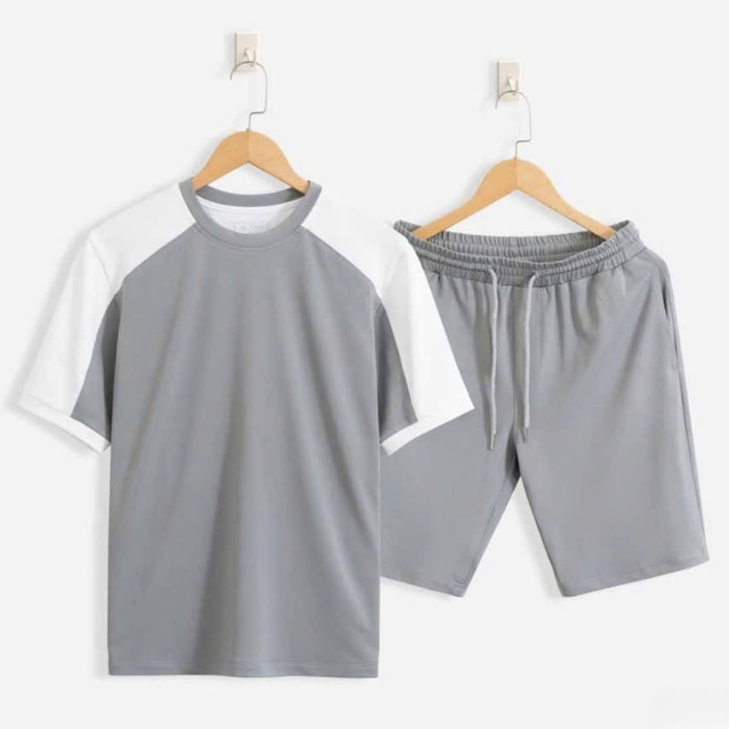 Bộ Thể Thao Nam Vải Thun, Phù Hợp Mặc Nhà Hoặc Chơi Thể Thao K1