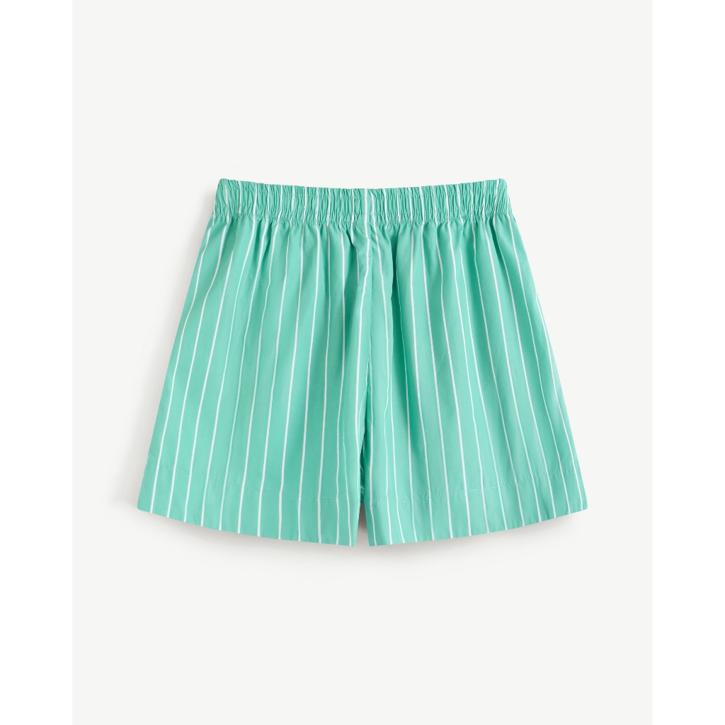 Ảnh Quần Short Nữ Kẻ Sọc Form Loose - Routine 10S25PSHW051 1