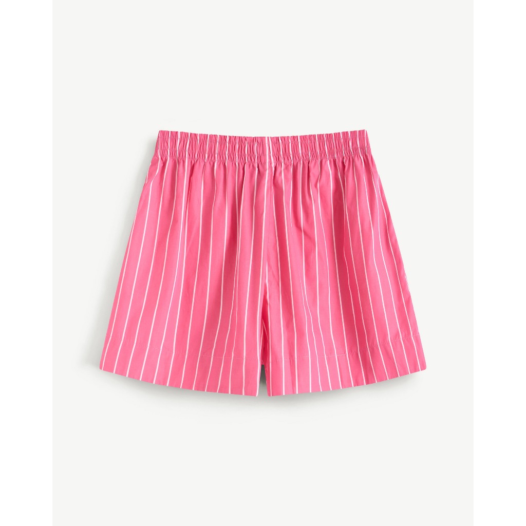 Ảnh Quần Short Nữ Kẻ Sọc Form Loose - Routine 10S25PSHW051 3