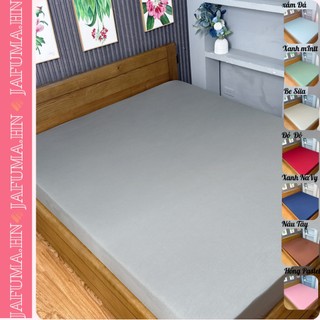 Dra giường thun lạnh Ý,ga bo chun bọc nệm cao su JAFUMA 1m 1m2 1m4 1m6 1m8 2m2 |ga giường bo chun
