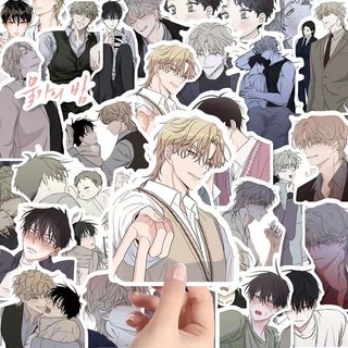 Sticker Boylove Hình Dán BL Meme Cute Niêm Phong Đồ Gói Card Xinh 65-80 Miếng Timo ST123