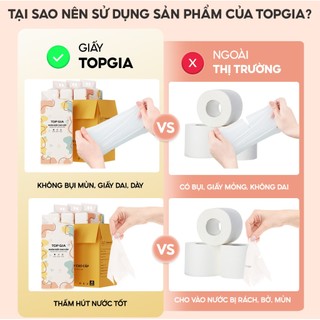 [MUA CŨ ĐÓN MỚI] Khăn giấy rút treo tường đa sắc thùng 6 bịch tặng 1 bịch khăn ướt mini 10 gói