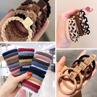 [🔥XƯỞNG SALE SẬP SÀN🔥] Dây Buộc Tóc Vải Dày Dệt Thắt Nơ Nhiều Màu