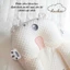 Gối Chống Trào Ngược Sơ Sinh 3 Trong 1 Cao Cấp BG01 - Giảm Nôn Trớ, Vải 3D Thoáng Khí, Dễ Giặt IQKAO