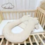 Gối Chống Trào Ngược Sơ Sinh 3 Trong 1 Cao Cấp BG01 - Giảm Nôn Trớ, Vải 3D Thoáng Khí, Dễ Giặt IQKAO