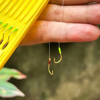 [Sản Phẩm Mới] Thẻo Câu Đài Không Nút Thắt Lưỡi Có Ngạnh Thẻo Câu Cá Chuyên Rô Diếc Chép