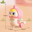 Đồ Chơi Gà Con Lắc Lư Cho Bé 1-2 Tuổi BỐ KHỦNG LONG Đồ Chơi Gà Nối Đuôi Vặn Cót Giúp Bé Vừa Chơi Vừa Học
