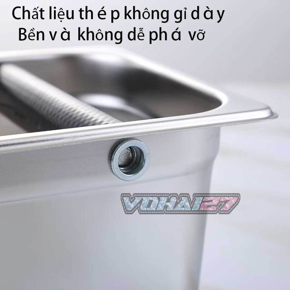 Khay Đập Bã Cà Phê, Hộp Đập Bã Cà Phê Hộp đựng bã cà phê Thép không gỉ 304