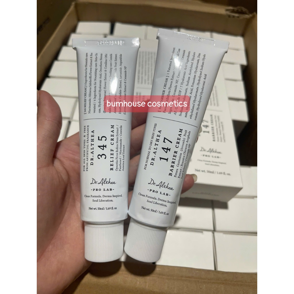 Ảnh Kem dưỡng ẩm hỗ trợ làm dịu phục hồi da Dr.Althea 345 Relief Cream 50ml 1