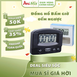 Đồng Hồ Đếm Ngược Mini Nhỏ Gọn Chính Xác Dễ Sử Dụng | Đồng Hồ Bấm Giờ Mini Siêu Tiện Lợi