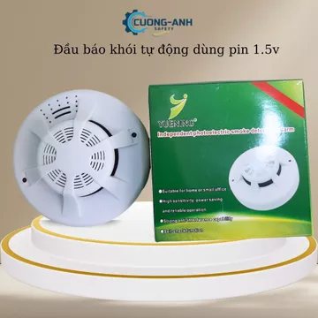 Thiết bị báo cháy, báo khói tự động không dây, cảm biến báo cháy, báo khói tự động dùng pin 1.5v, hàng chất lượng cao