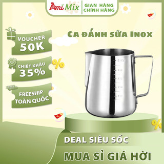 Cốc Ca Đánh Sữa Inox 304 (350ml & 600ml, 1000ml)