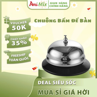 Chuông Bấm Để Bàn Đa Năng Tiện Lợi - Âm Thanh Rõ Ràng, Dễ Sử Dụng | Chuông Gió, Lịch Để Bàn
