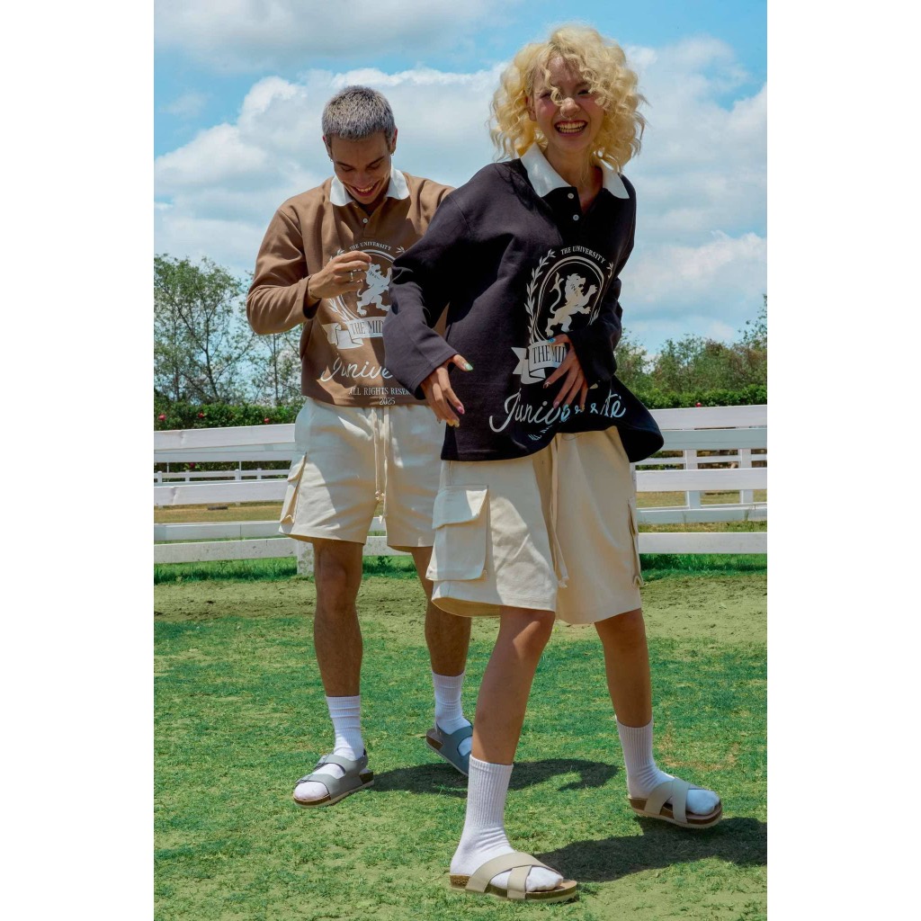 Áo POLO UNI tay dài unisex | BigBuy360 - bigbuy360.vn