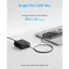 Trạm sạc Anker A2154 6 cổng tối đa 112W (USB-C, USB-A), tương thích đa thiết bị