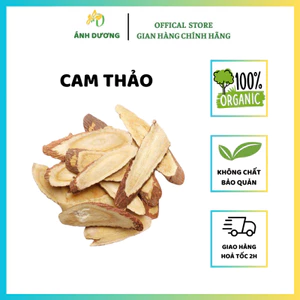 Loại Thượng Hạng | Cam Thảo Thái Lát Sấy Khô Giúp Thanh Nhiệt Giải Độc, Đẹp Da, Tăng Cường Sức Khoẻ