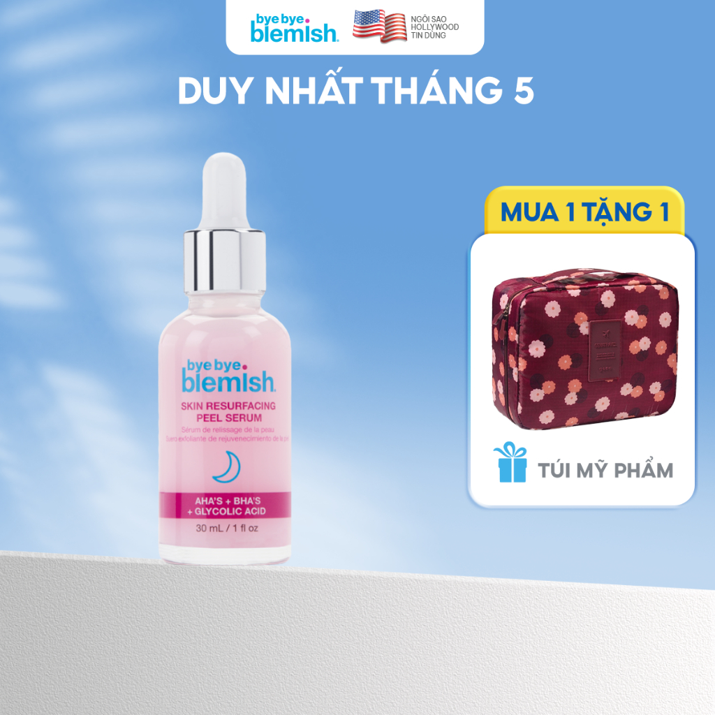 Ảnh Tinh chất Peel Đẩy Mụn Ẩn, Làm Sạch Tế Bào Chết, Ngăn Ngừa Mụn Bye Bye Blemish Skin Resurfacing Peel Serum 30ml 1