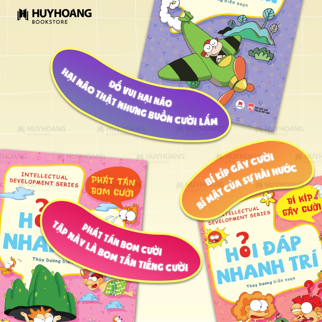 Ảnh Sách Hỏi đáp nhanh trí, sách đố vui cho bé , hài hước, kiến thức rộng mở, giải tỏa căng thẳng cho bé 2