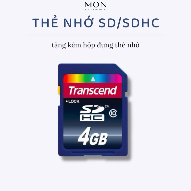 Thẻ nhớ SD/ SDHC Transend dùng cho máy ảnh kĩ thuật số loại 1gb