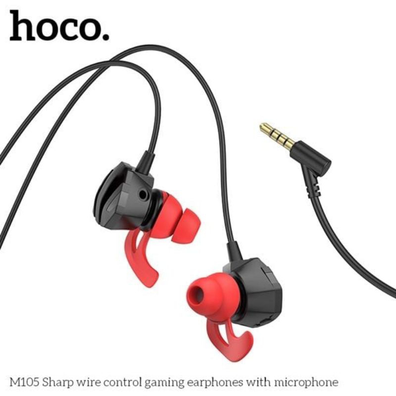 tai nghe chơi game hoco M105 có dây jack cắm 3.5mm