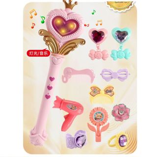 Bộ đồ chơi phát sáng kèm nhạc công chúa Elsa cho bé gái HT Toys