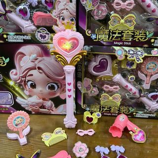 Bộ đồ chơi phát sáng kèm nhạc công chúa Elsa cho bé gái HT Toys