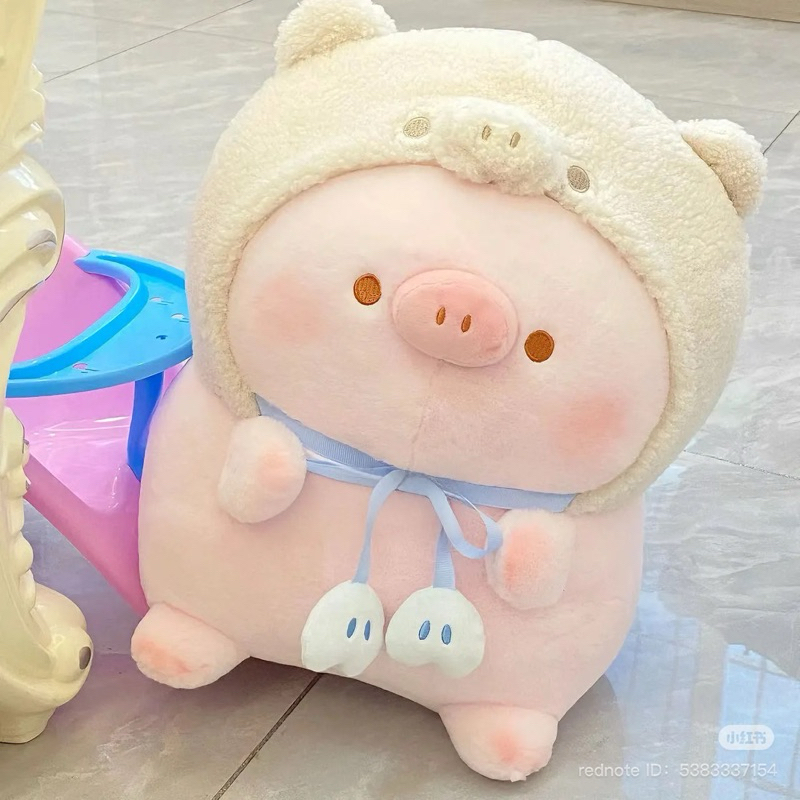 Gấu Thú Bông Heo Ú Nu Baby Hồng Siêu Mềm Mịn Siêu Dễ Thương