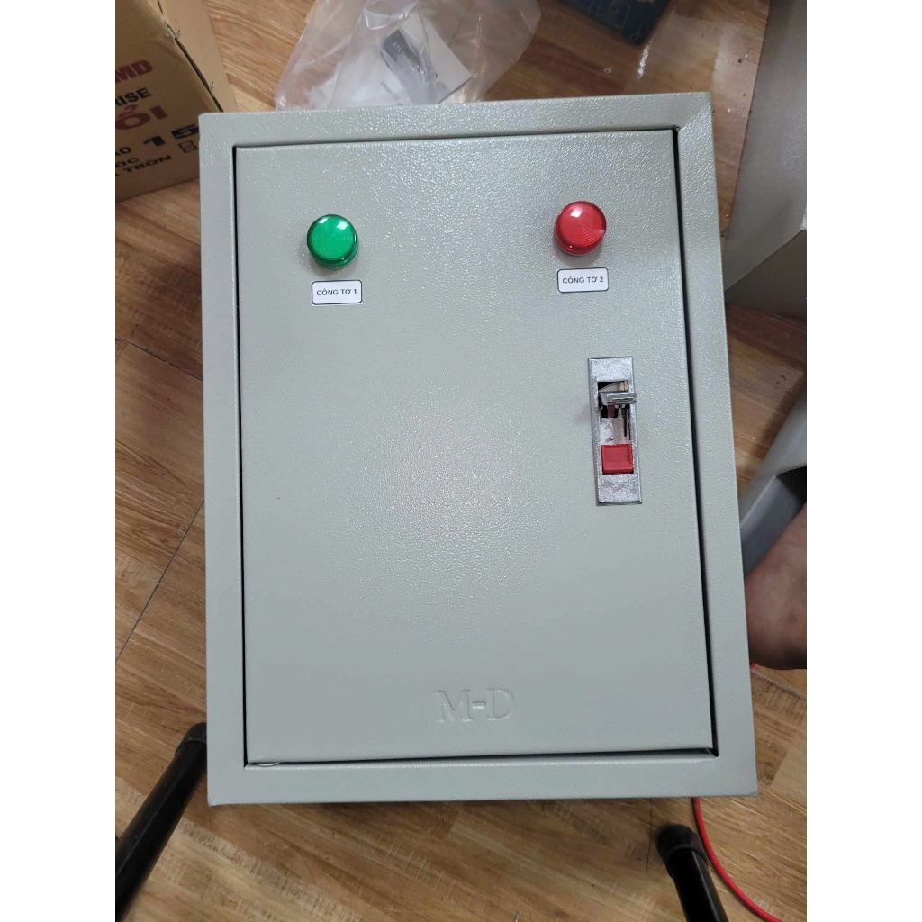 Ms4 - Tủ ATS 125A CÓ APTOMAT CHỐNG GIẬT cầu dao điện 125A - Bộ chuyển nguồn tự động 125A