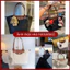 Túi tote LC chất vải dù chống nước size L 40cm miệng có kéo khoá