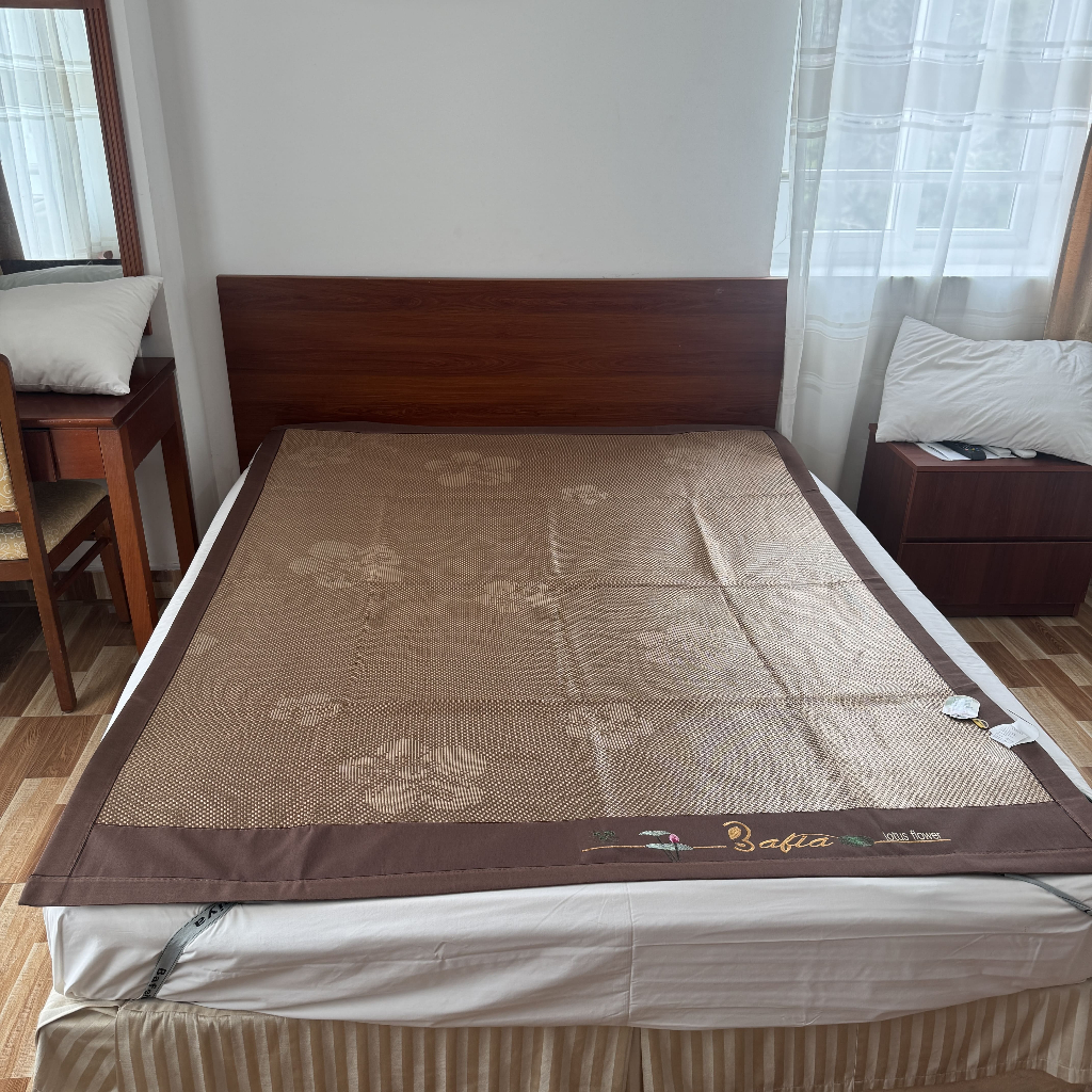 Chiếu Tơ Tằm Cao Cấp TOPAZ BEDDING, Hàng Nhập Khẩu Chất Liệu 100% Tơ Tằm Tự Nhiên Thoáng Khi Nằm Mát