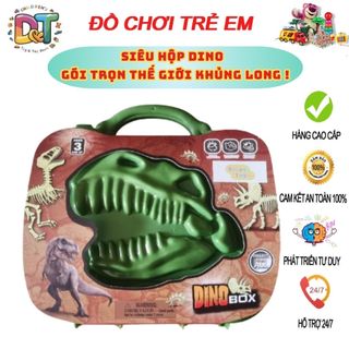 HỘP DINO BOX KHỦNG LONG – GIÚP BÉ PHÁT TRIỂN TƯ DUY & KHÁM PHÁ THẾ GIỚI CỔ ĐẠI