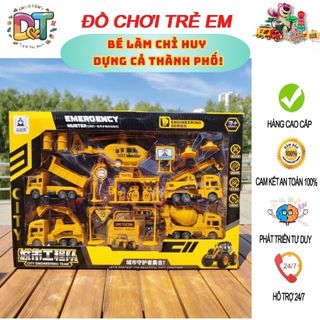 Ộ ĐỒ CHƠI XE CÔNG TRÌNH ĐA NĂNG – CITY ENGINEERING TEAM
