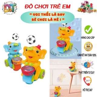 ĐỒ CHƠI CHÚ VOI THỔI BÓNG & PHÁT NHẠC – GIÚP BÉ PHÁT TRIỂN VẬN ĐỘNG & KHÁM PHÁ THẾ GIỚI