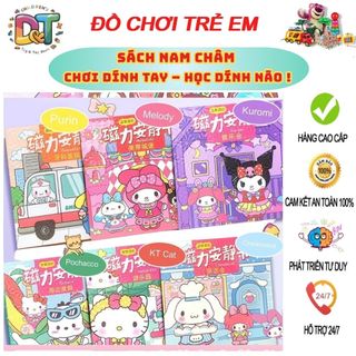 SÁCH NAM CHÂM TƯƠNG TÁC – THỎA SỨC SÁNG TẠO & KHÁM PHÁ THẾ GIỚI NHÂN VẬT RÈN LUYỆN TƯ DUY KHÉO LÉO CHO BÉ