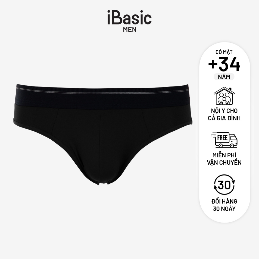 Ảnh Quần lót nam iBasic Brief cotton USA kháng khuẩn PANM077 4