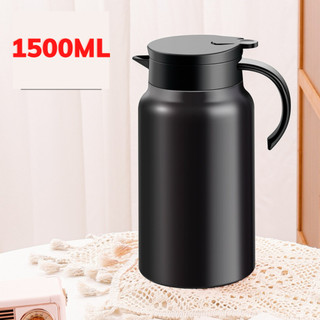 Ấm pha trà giữ nhiệt 1500ml-1000ml inox 316, lõi lọc inox, bình pha trà nắp vặn, giữ nóng 12h, giữ lạnh 20h
