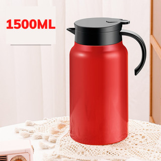 Ấm pha trà giữ nhiệt 1500ml-1000ml inox 316, lõi lọc inox, bình pha trà nắp vặn, giữ nóng 12h, giữ lạnh 20h