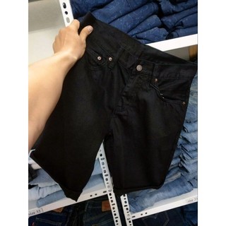quần short nam lì vai xanh than đen chất denim cao cấp