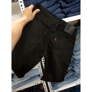 quần short nam lì vai xanh than đen chất denim cao cấp