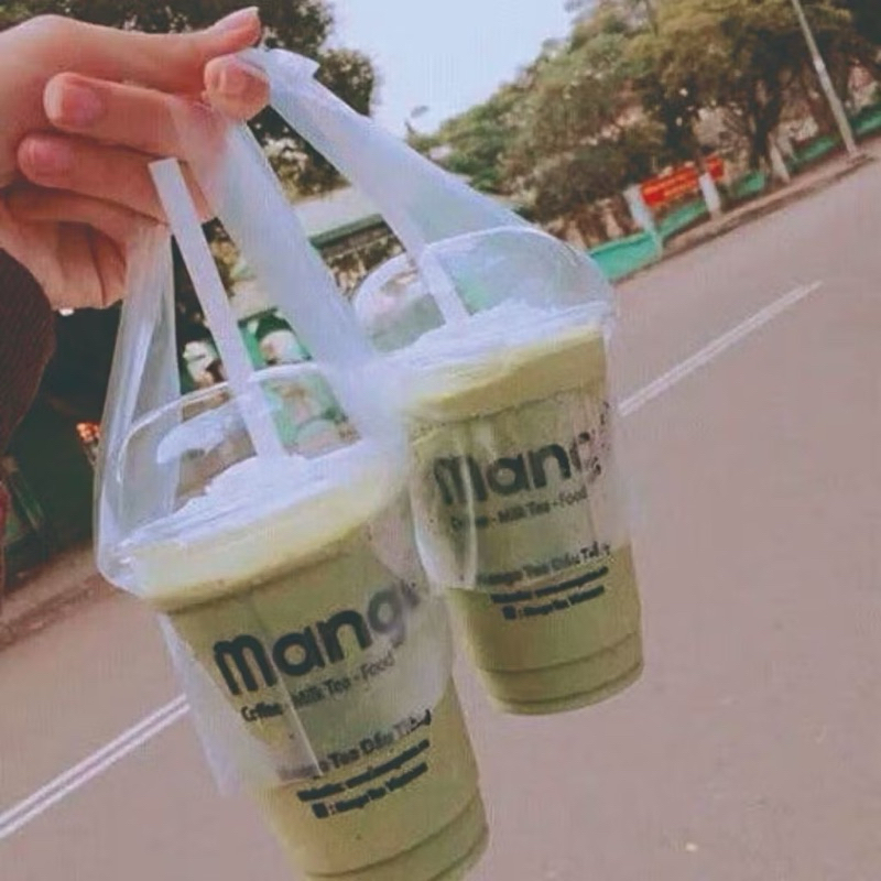 1KG Túi đựng cốc mang đi An Toàn - Tiện lợi