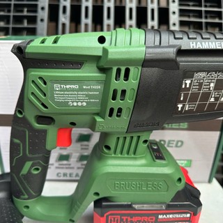 Thân Máy khoan bê tông THPRO xanh lục bảo 226 Chân Pin Phổ Thông, 3 chế độ, nhỏ gọn linh hoạt