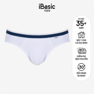Combo 3 Quần lót nam học sinh bé trai iBasic 10y - 18y phom tam giác cotton USA kháng khuẩn PANTB002